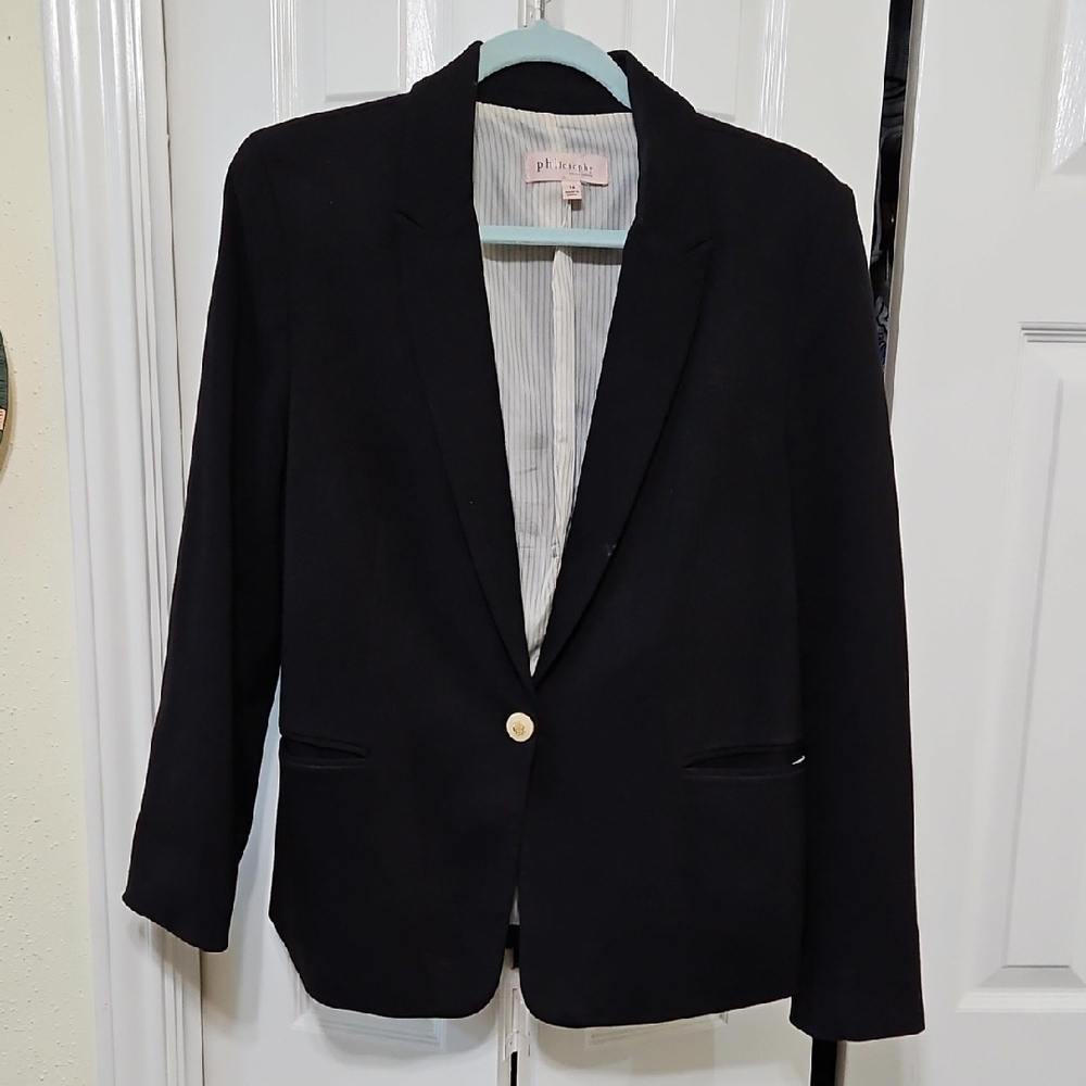 Philosophy Black Blazer